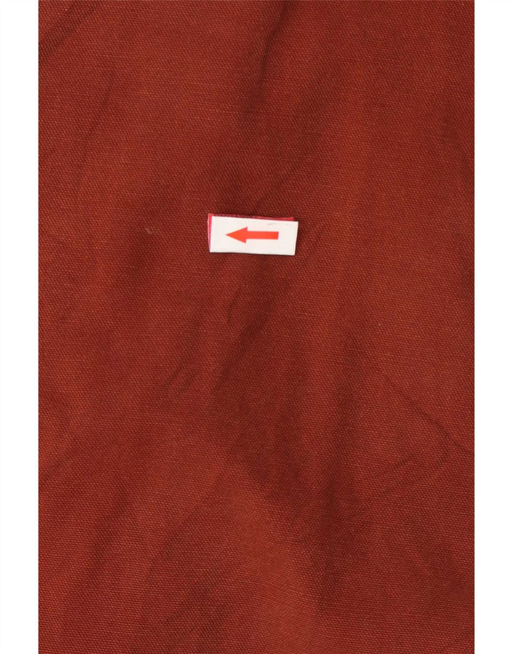 Carhartt Mens Lumberjack Shirt Large Brown Cotton