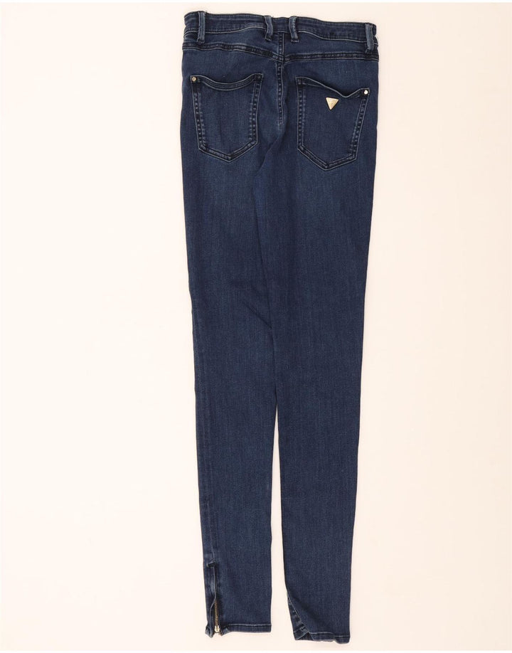 GUESS Womens Skinny Jeans W28 L30 Blue Vintage Guess and Second-Hand Guess from Messina Hembry 