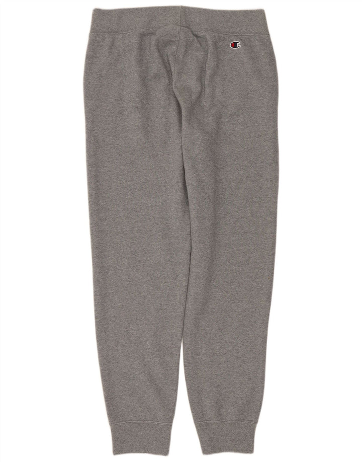 Champion Mens Tracksuit Trousers Joggers Medium Grey Cotton
