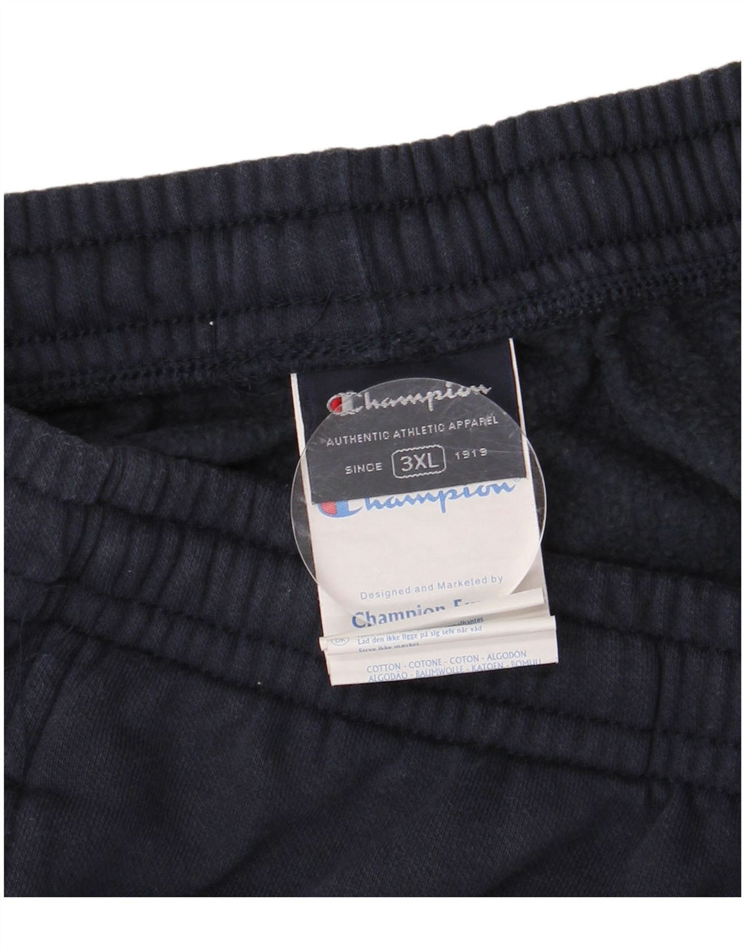 Champion Mens Tracksuit Trousers 3XL Navy Blue Cotton