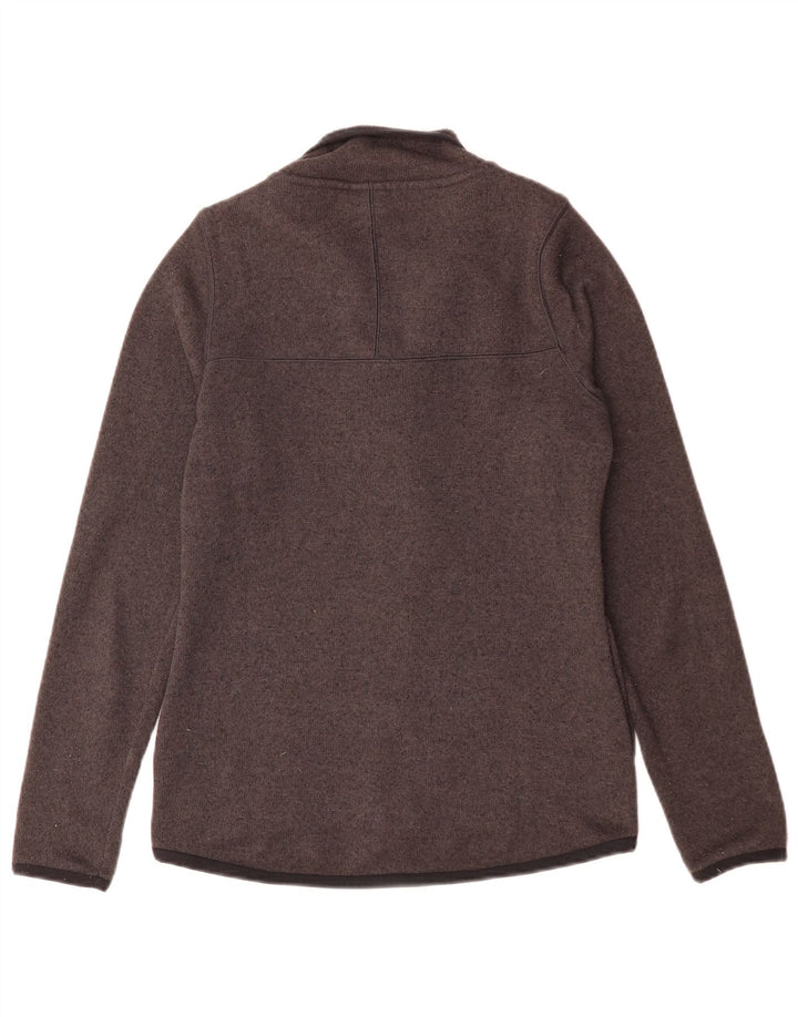 NIKE Womens Tracksuit Top Jacket UK 10 Small Grey Polyester