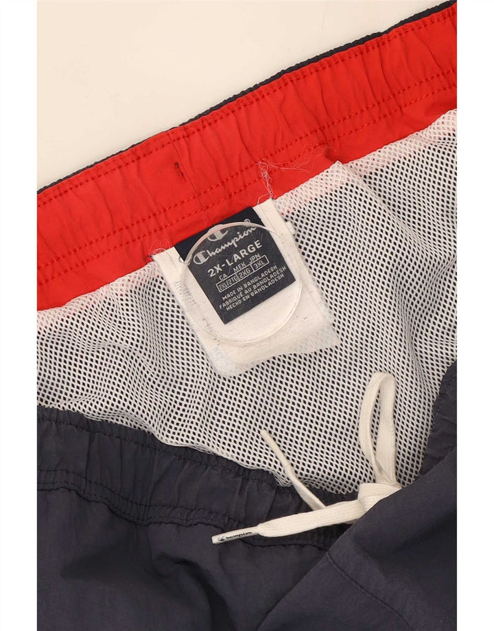 Champion Mens Swimming Shorts 2XL  Navy Blue Polyamide