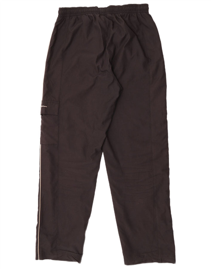 Champion Mens Tracksuit Trousers Large Black Polyester