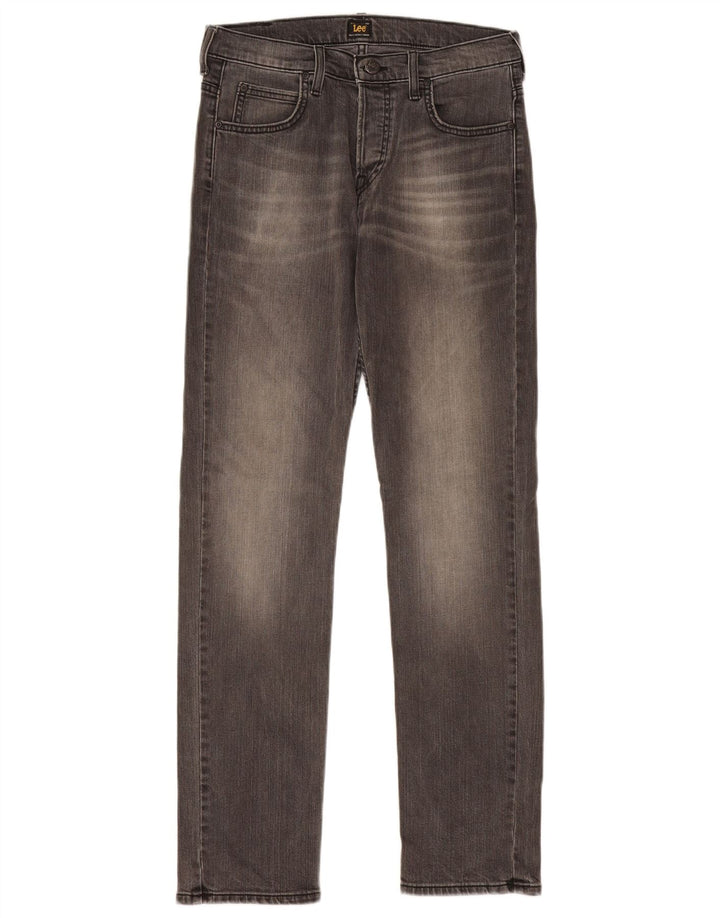 Lee Womens Powell Slim Jeans W30 L32 Grey Cotton