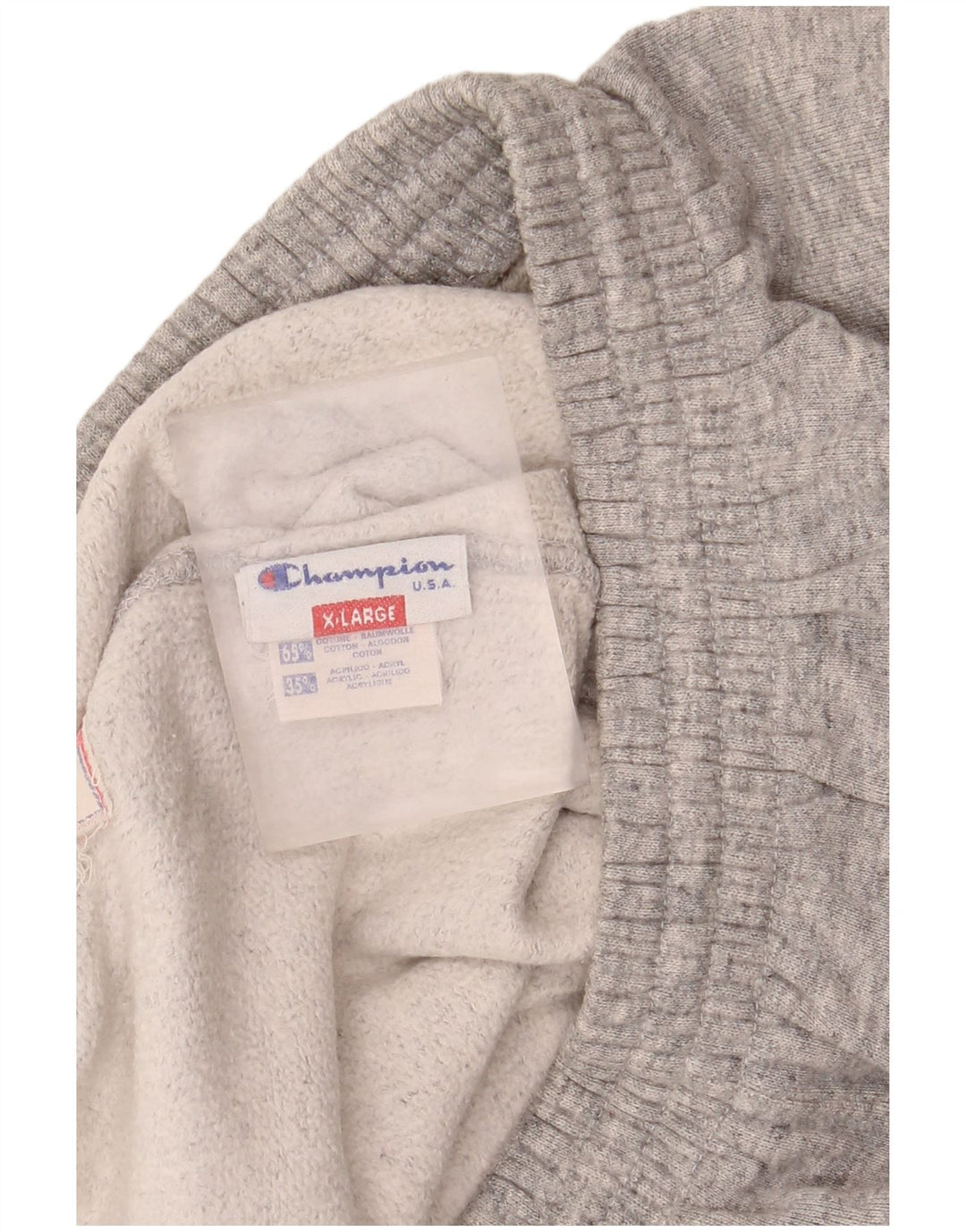 Champion Mens Tracksuit Trousers XL  Grey Flecked Cotton