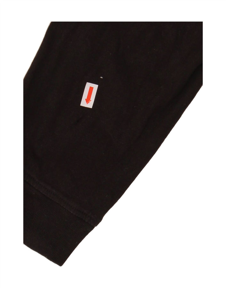 TOMMY HILFIGER Mens Top Long Sleeve Small Black Cotton Vintage Tommy Hilfiger and Second-Hand Tommy Hilfiger from Messina Hembry 