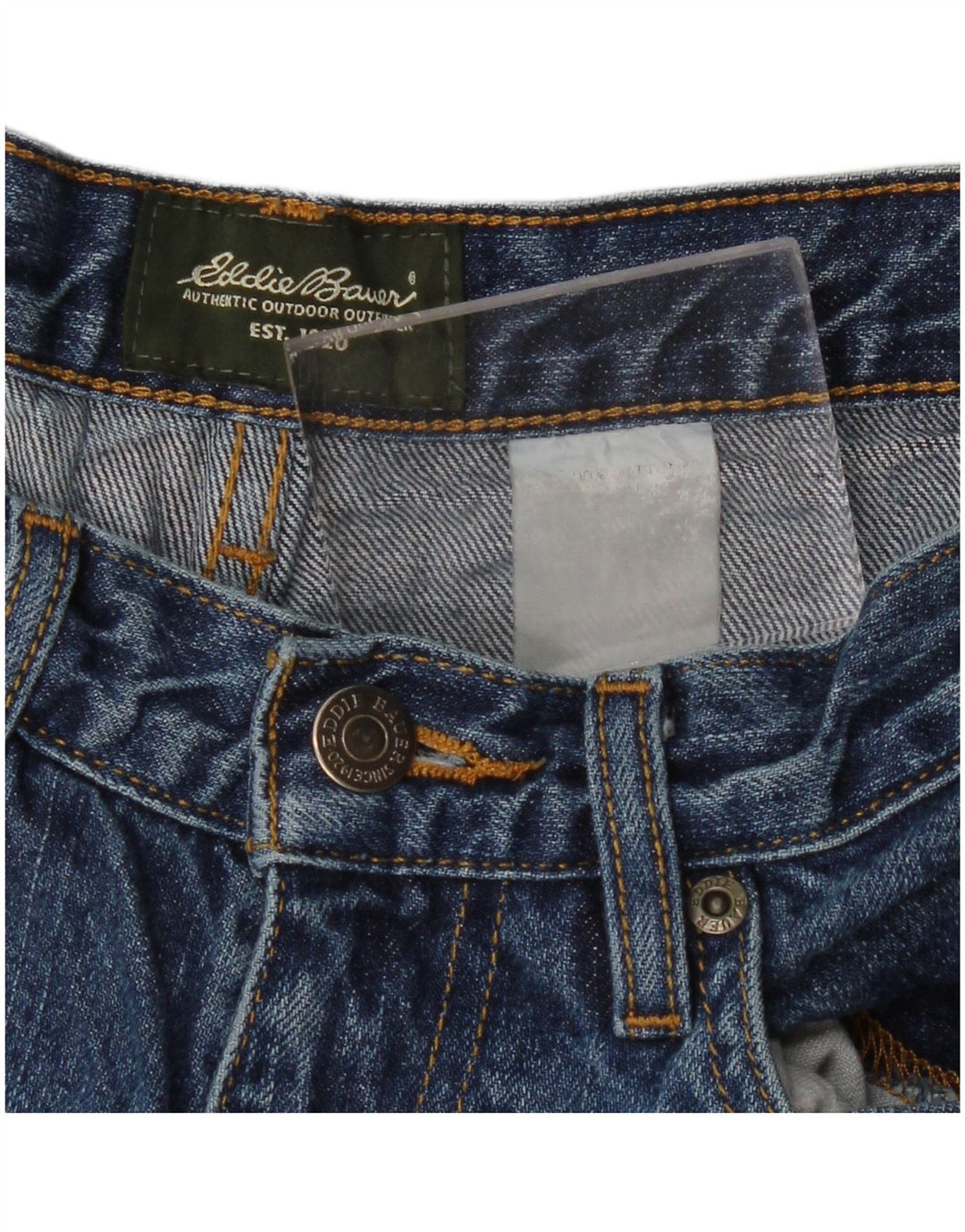 Eddie Bauer Womens Straight Jeans W30 L31 Blue