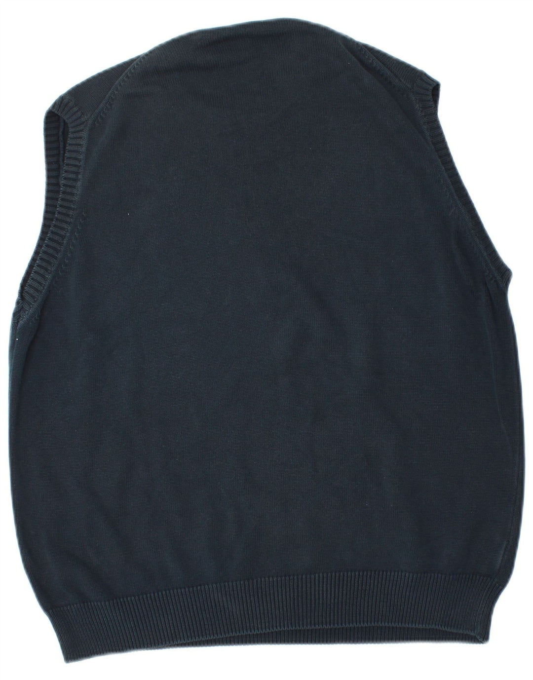 Henry Cottons Mens Vest Tank Top Large Navy Blue