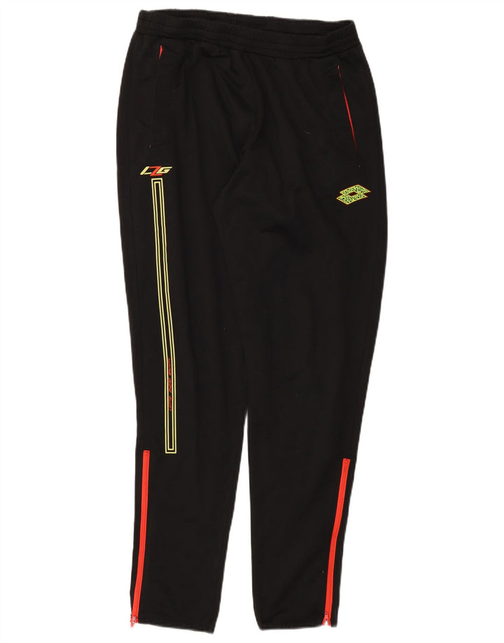 LOTTO Mens Graphic Tracksuit Trousers Small Black