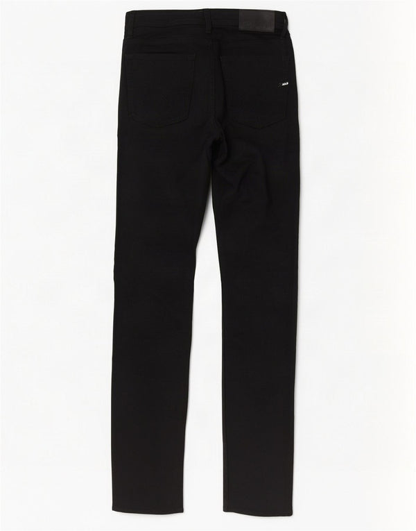 Gas Mens Skinny Jeans W30 L34 Black Cotton