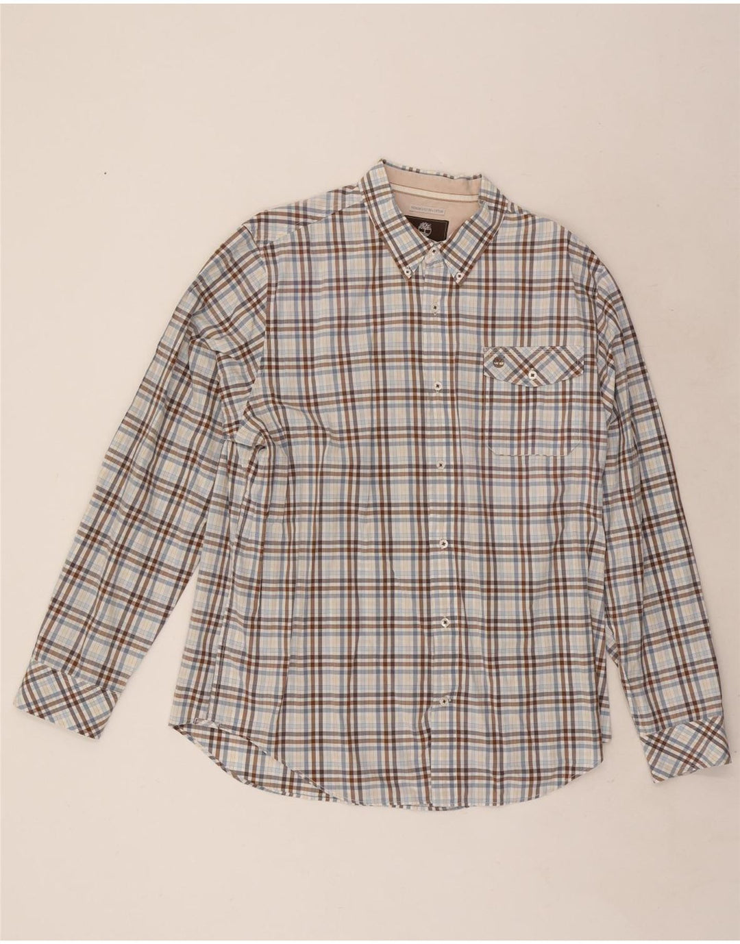 Timberland Mens Regular Fit Shirt XL Multicoloured Check