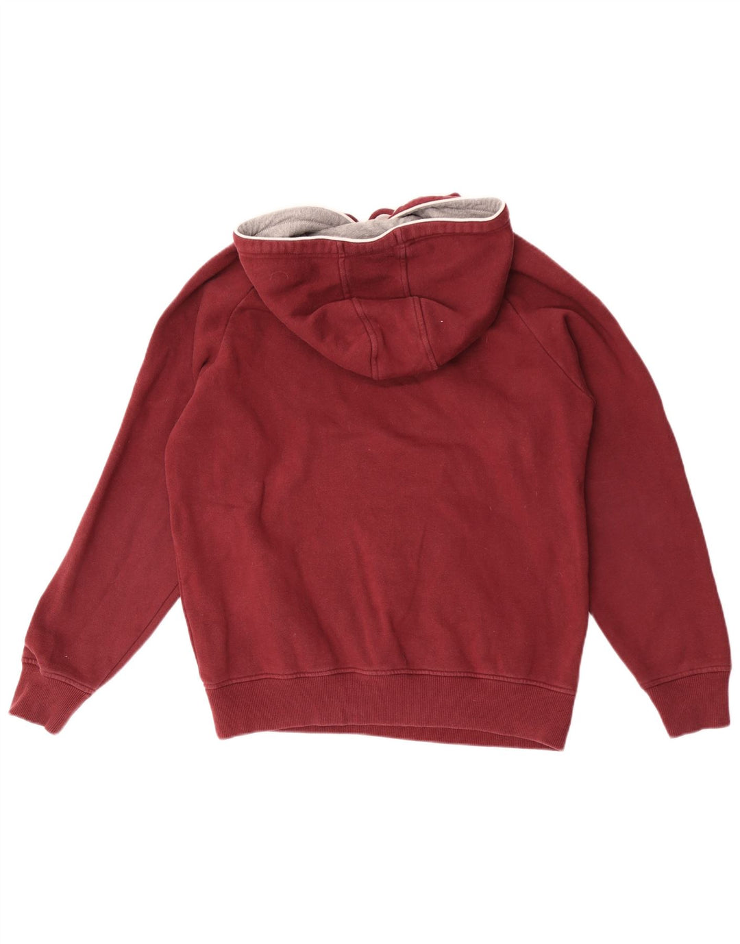 Ellesse Mens Graphic Hoodie Jumper Medium Maroon Cotton