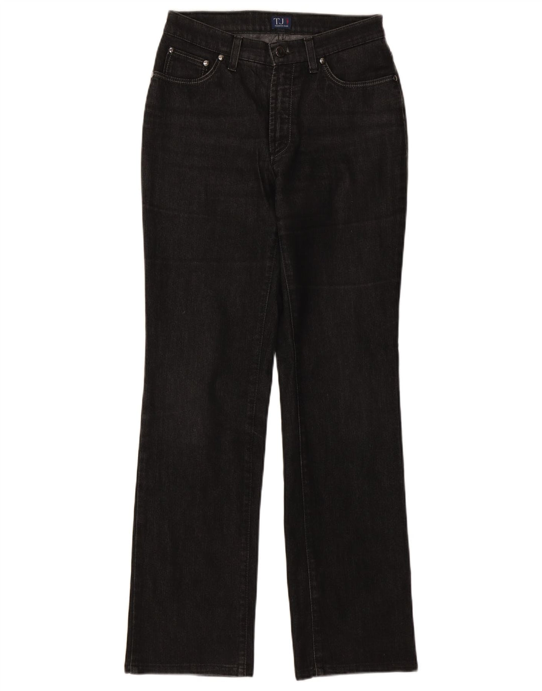 Trussardi Womens Bootcut Jeans W28 L31 Black Cotton
