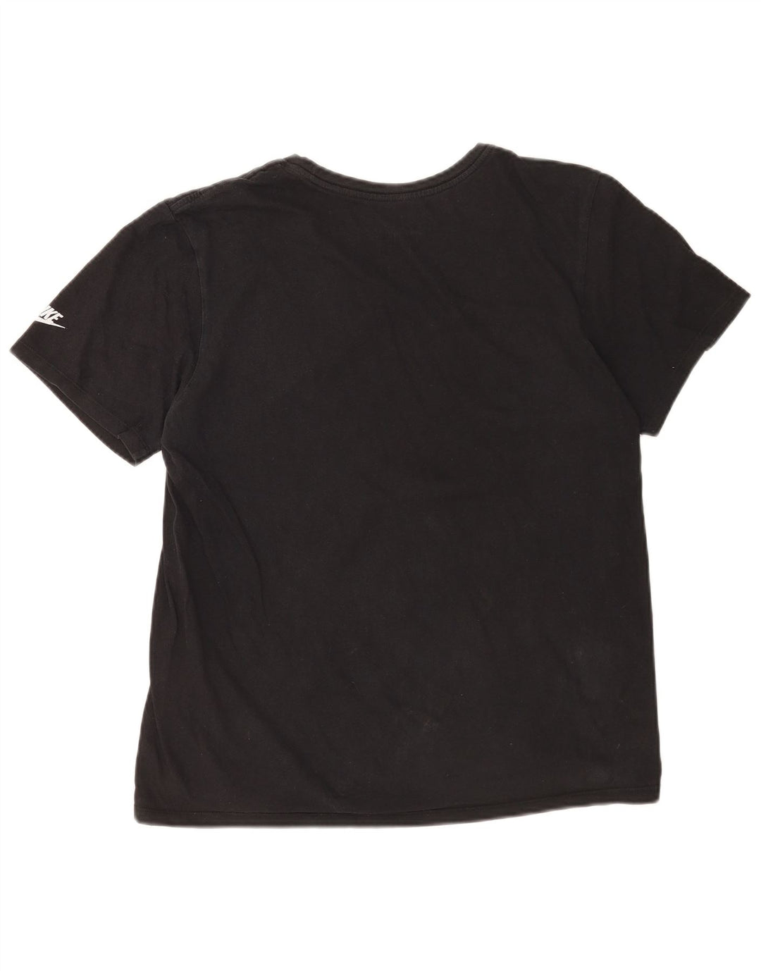 Nike Mens Athletic Cut Graphic T-Shirt Top Medium Black Cotton
