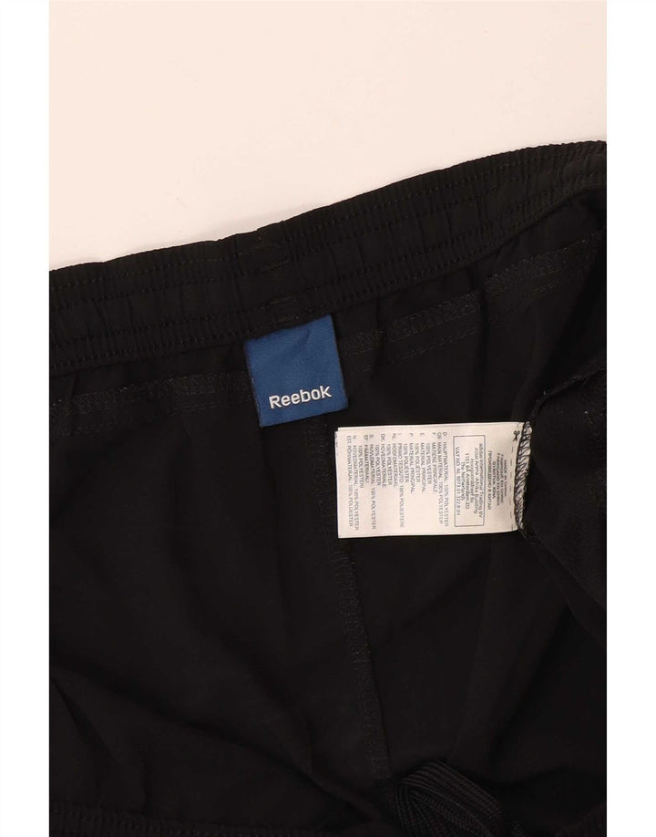 Reebok Mens Sport Shorts XL Black Polyester