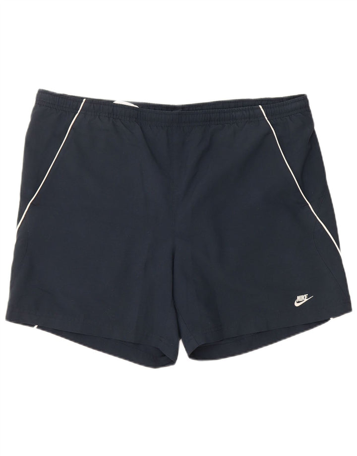 NIKE Mens Sport Shorts Large Navy Blue