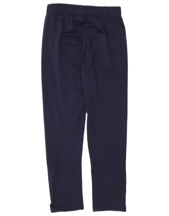 UNDER ARMOUR Boys Tracksuit Trousers 9-10 Years Medium  Navy Blue