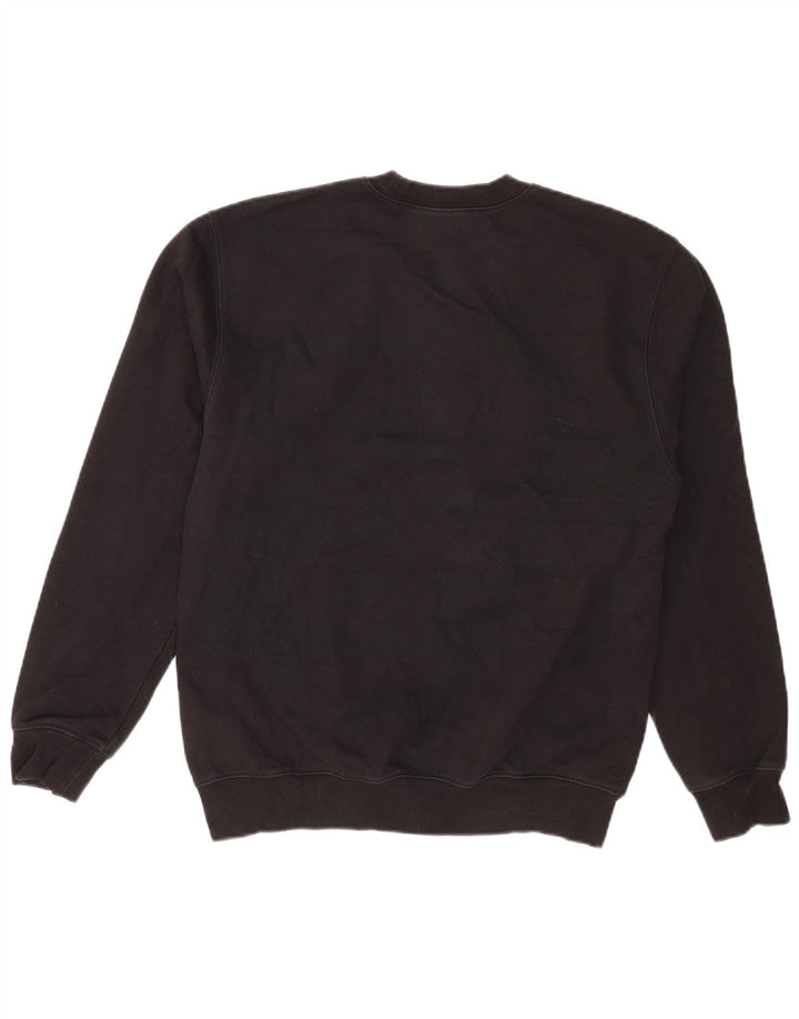 Carhartt Mens Graphic Sweatshirt Jumper Small Black Cotton