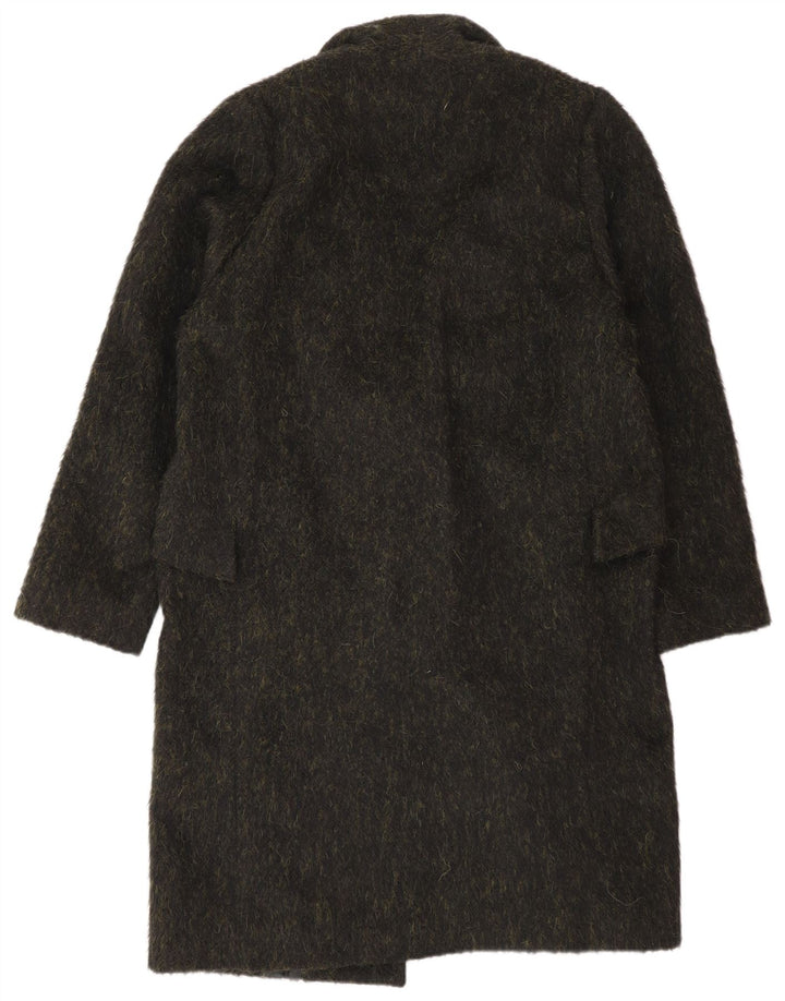 French Connection Womens Oversized Overcoat UK 10 Small Khaki Wool