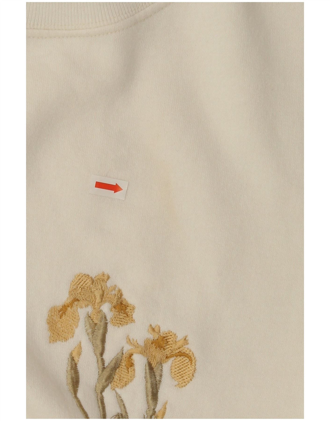 ACORN Womens Crew Neck Jumper Sweater UK 16 Large White Acrylic