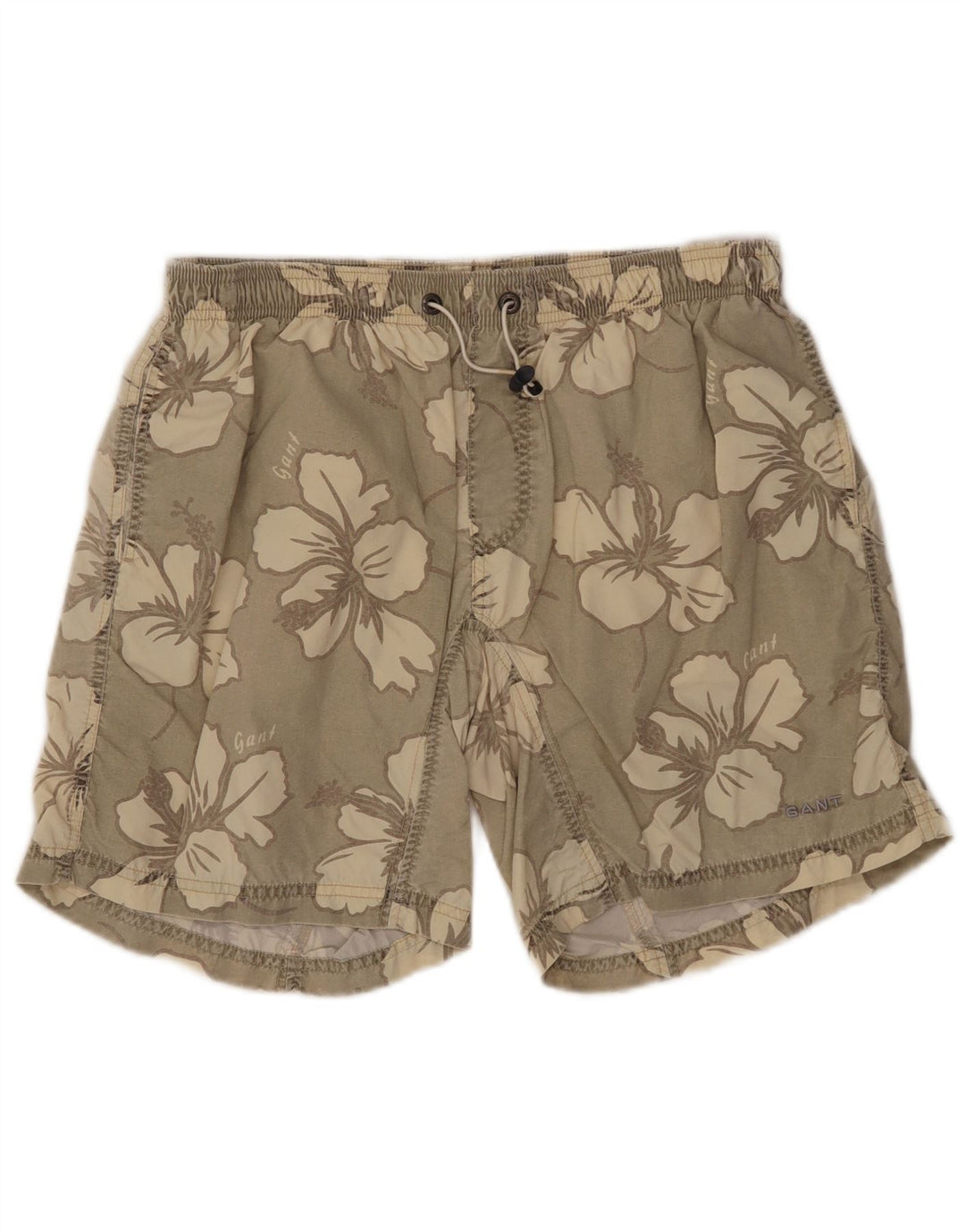 GANT Mens Swimming Shorts Medium Beige Floral