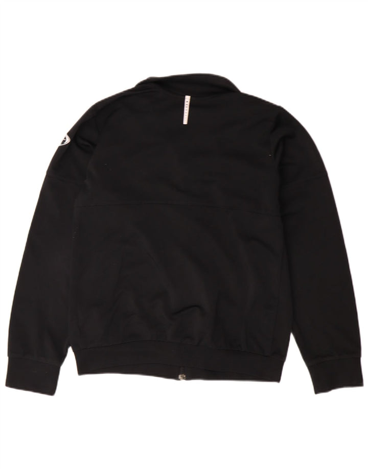 NIKE Boys Inter Milan Tracksuit Top Jacket 12-13 Years Black Polyester