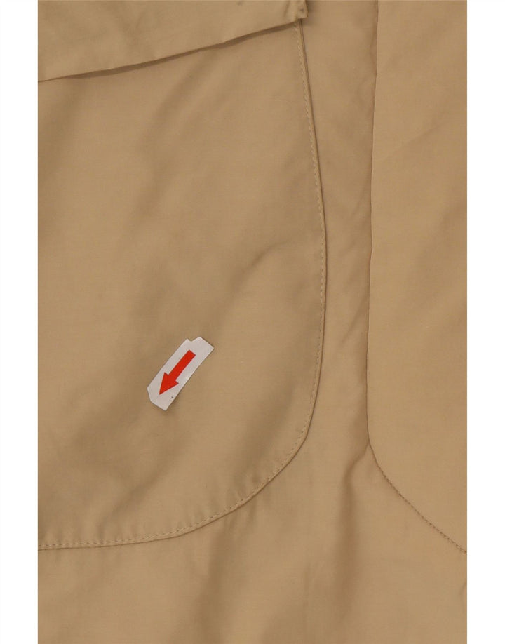 ALVIERO MARTINI Womens Windbreaker Coat IT 42 Medium Beige Polyester