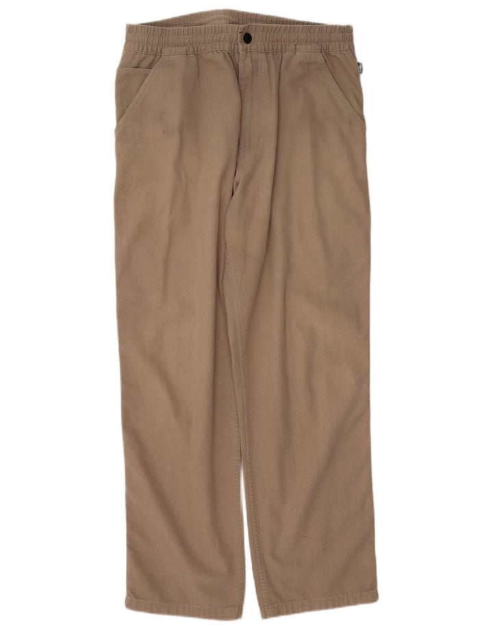 VANS Mens Straight Cargo Trousers Small W29 L28 Beige