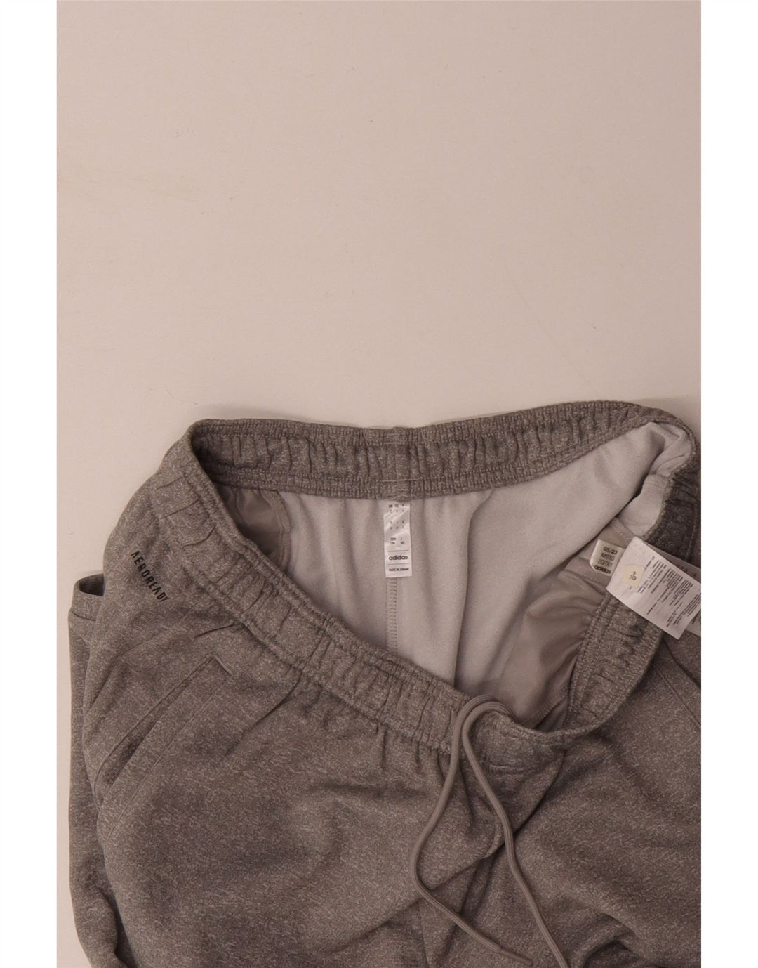 ADIDAS Womens Aeroready Tracksuit Trousers UK 20 2XL  Grey Polyester