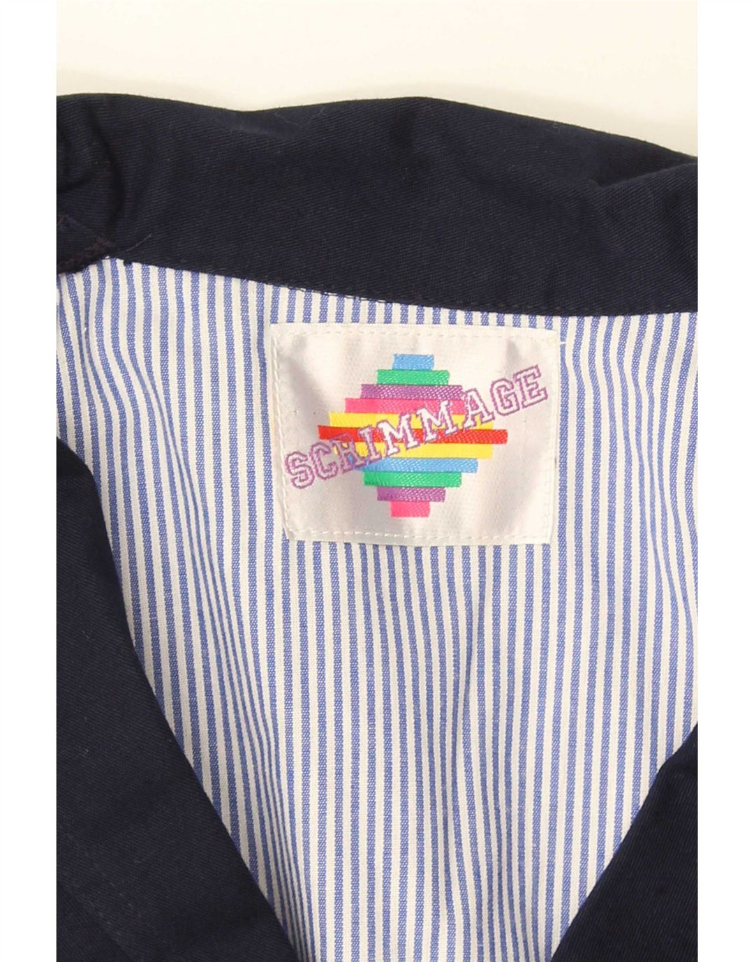 Vintage Mens 2 Button Blazer Jacket UK 38 Medium Navy Blue
