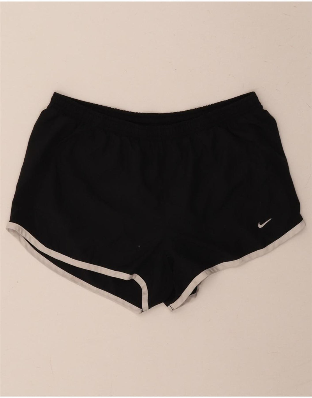 NIKE Womens Sport Shorts UK 14 Medium Black Vintage Nike and Second-Hand Nike from Messina Hembry 