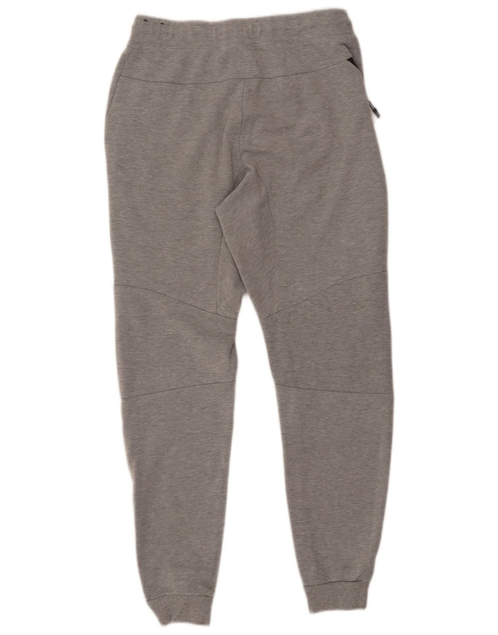 Nike Mens Tracksuit Trousers Joggers Small Grey Flecked Cotton