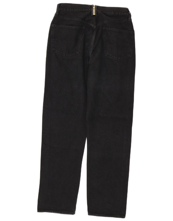 REPLAY Mens 901 Regular Fit Straight Jeans W31 L32 Black Cotton