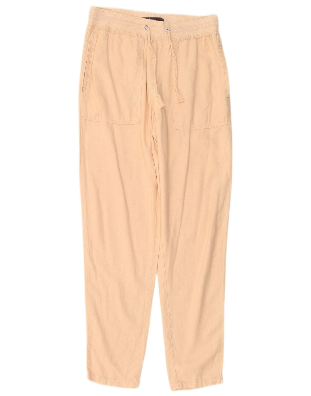 MARKS & SPENCER Womens Tapered Trousers W30 L29 Pink