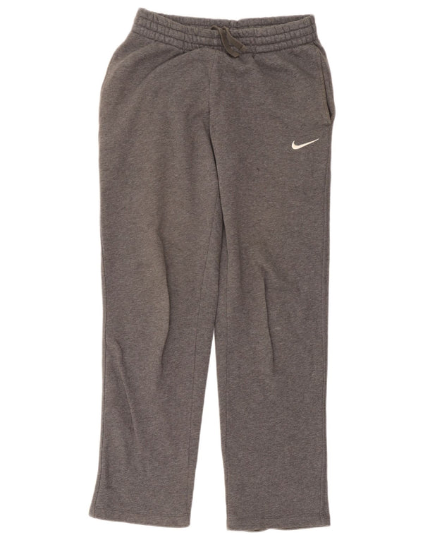 Nike Mens Tracksuit Trousers Small Grey Cotton