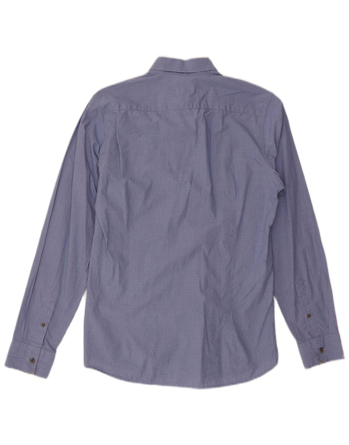 TED BAKER Mens Shirt Size 2 Small Blue Cotton