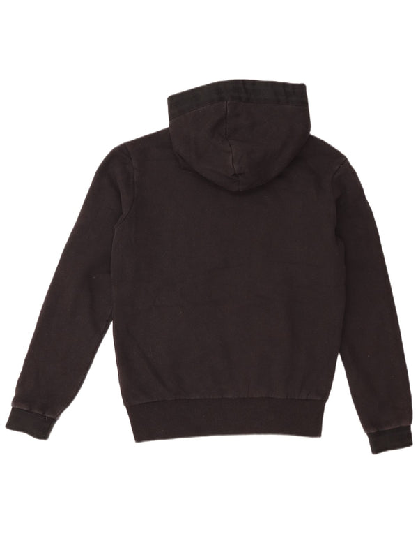 Superdry Mens Graphic Hoodie Jumper Medium Black Cotton