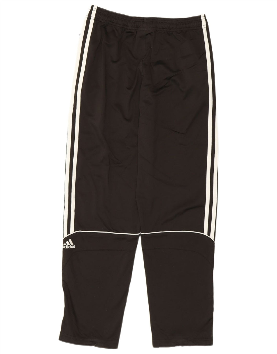 Adidas Boys Tracksuit Trousers 13-14 Years Black Polyester