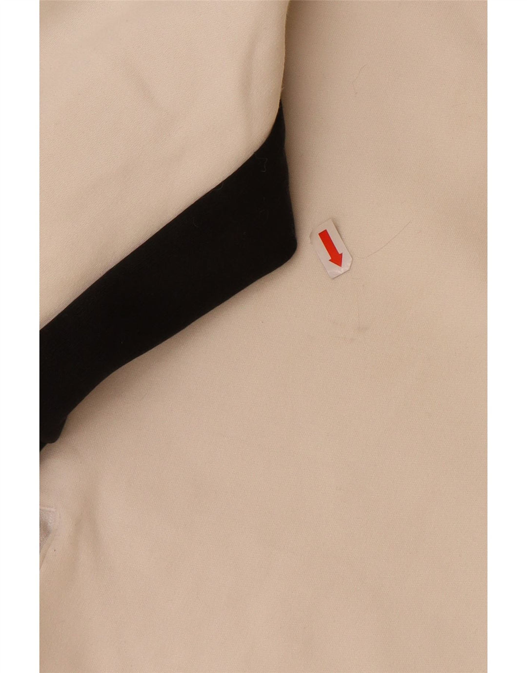 PUMA Mens Zip Hoodie Sweater XL Off White Colourblock Cotton