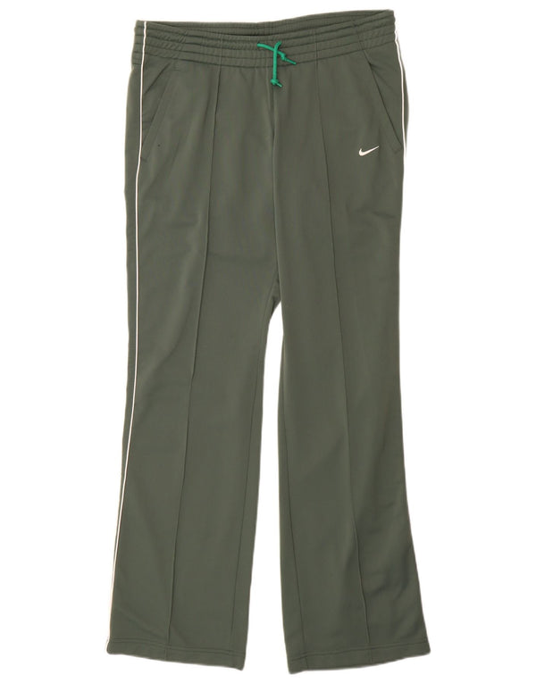 Nike Womens Tracksuit Trousers UK 8/10 Small  Khaki Polyester