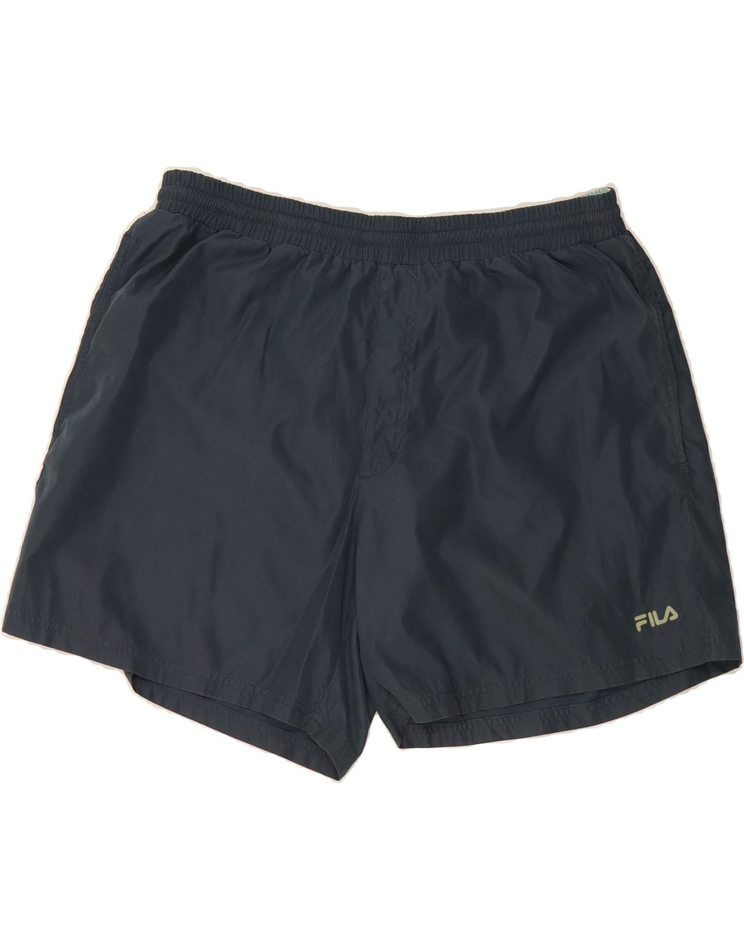 FILA Mens Sport Shorts XL  Navy Blue Vintage Fila and Second-Hand Fila from Messina Hembry 