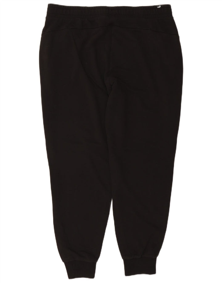 Puma Mens Tracksuit Trousers Joggers 2XL  Black