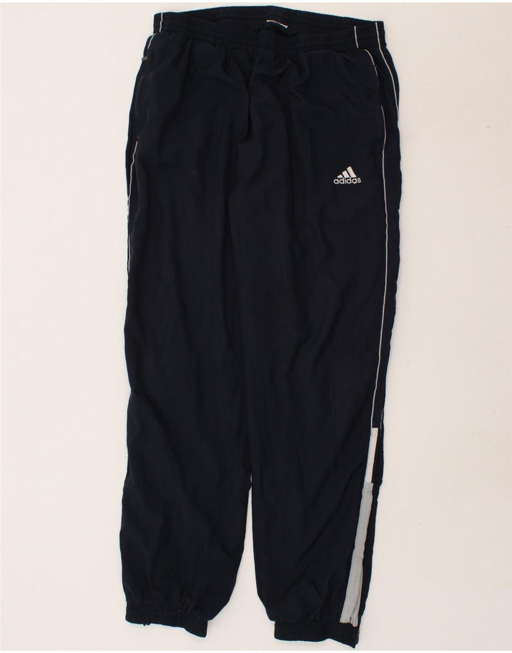 ADIDAS Mens Tracksuit Trousers Joggers Large Navy Blue Vintage Adidas and Second-Hand Adidas from Messina Hembry 