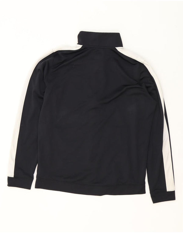 Under Armour Mens Tracksuit Top Jacket Medium Black Colourblock