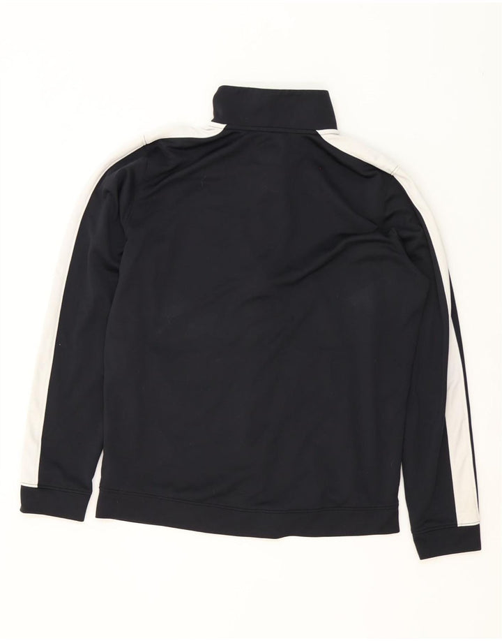 Under Armour Mens Tracksuit Top Jacket Medium Black Colourblock