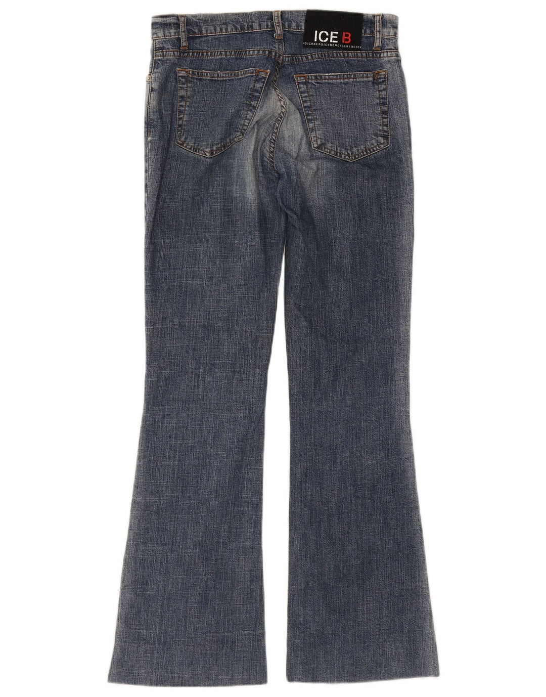 Iceberg Womens Flared Jeans W30 L30 Blue