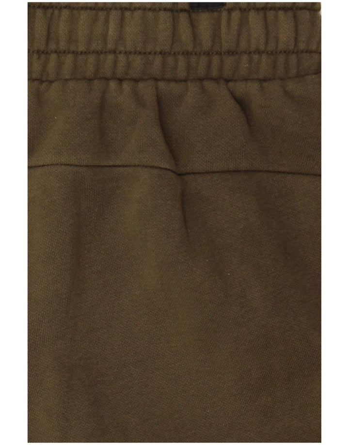 Puma Mens Tracksuit Trousers Joggers Medium Khaki Cotton