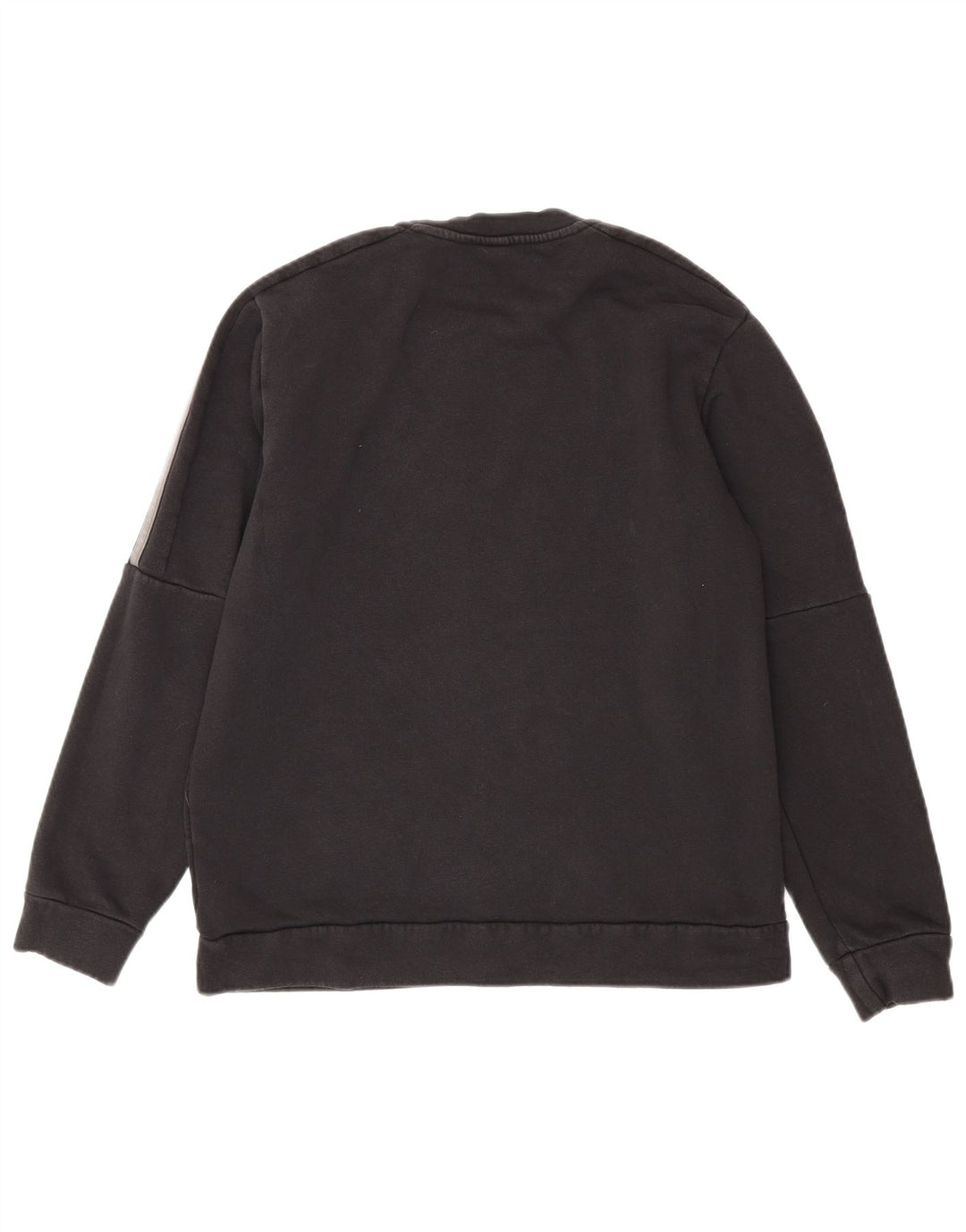 Adidas Mens Sweatshirt Jumper Medium Black Cotton