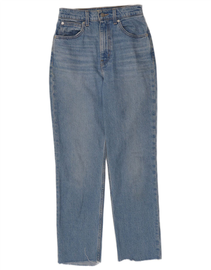 Levi's Womens Tapered Jeans W25 L27 Blue Cotton
