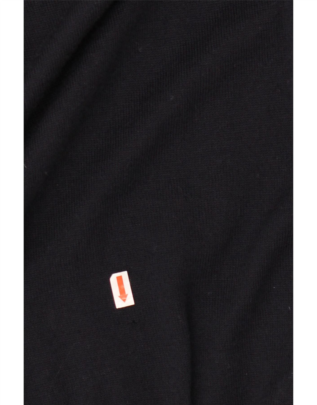 VINTAGE Mens Boat Neck Jumper Sweater Medium Navy Blue